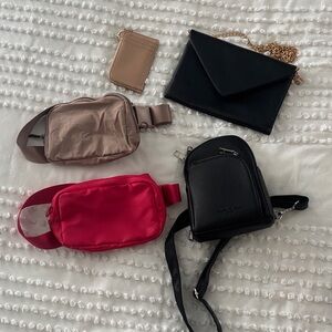 Belt Bag & Clutch BUNDLE